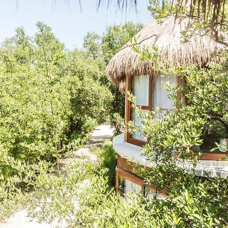 Mamasan Treehouses & Cabins Тулум Екстер'єр фото