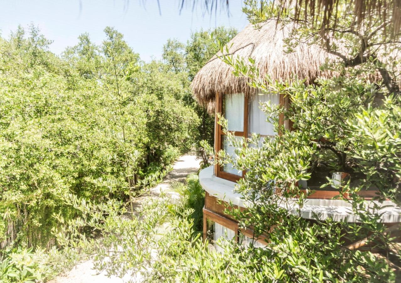 Mamasan Treehouses & Cabins Тулум Екстер'єр фото