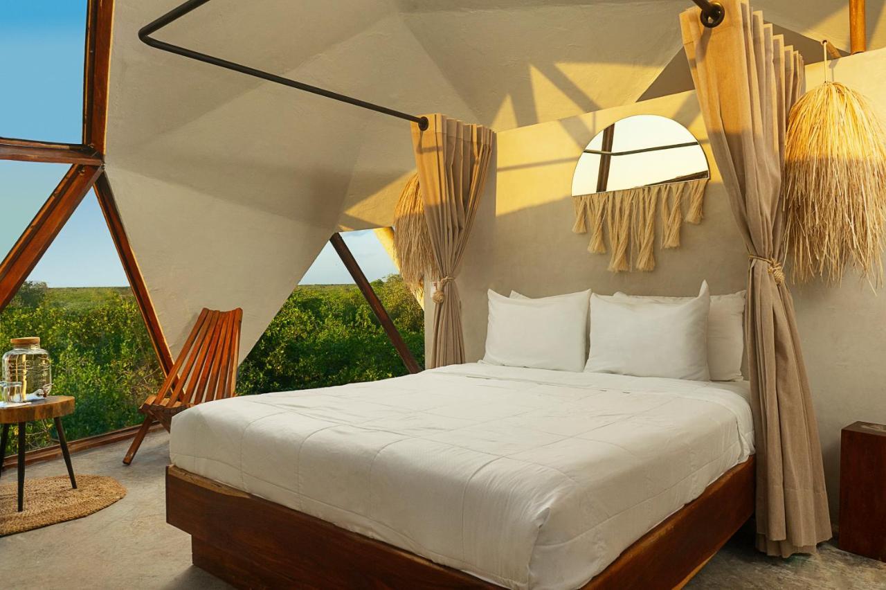 Mamasan Treehouses & Cabins Тулум Екстер'єр фото
