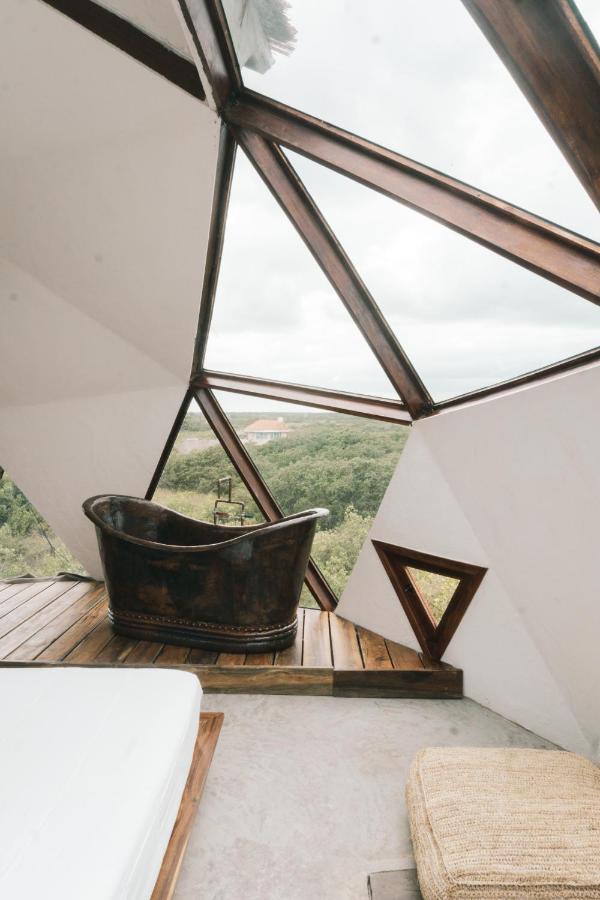 Mamasan Treehouses & Cabins Тулум Екстер'єр фото
