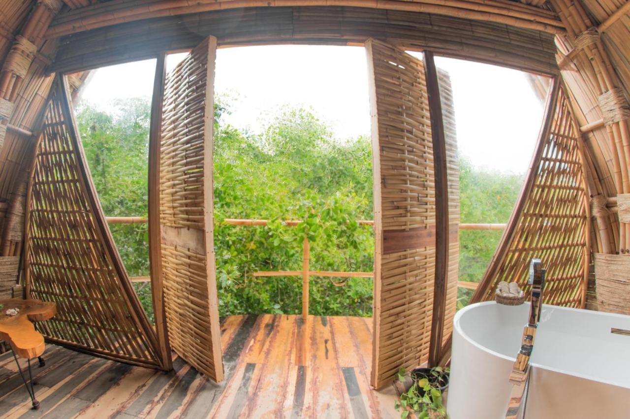 Mamasan Treehouses & Cabins Тулум Екстер'єр фото
